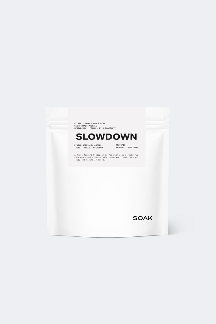 Slowdown specialty coffee bag – Ethiopian single origin roast